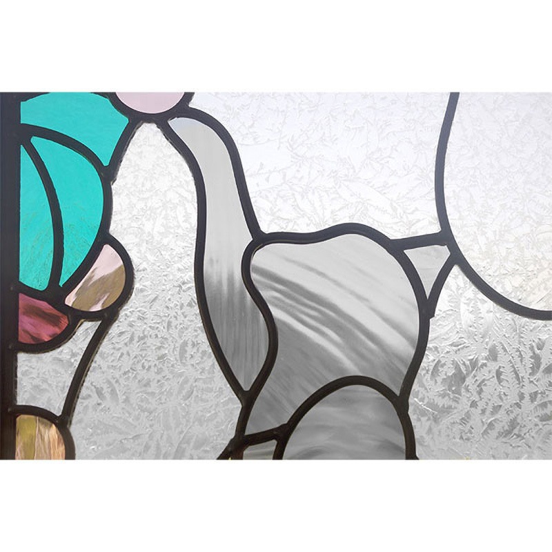 SH-C38 ステンドグラス Cサイズ セブンホーム 縦927mm横289mm厚さ18mm