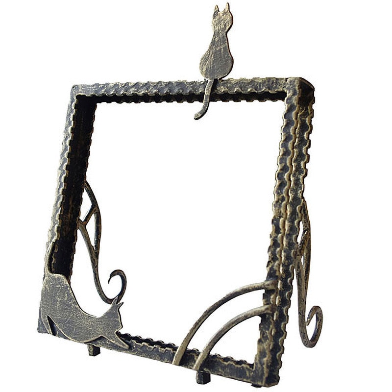 PSD-02 ステンドグラス Dサイズ用置き型アイアンフレーム 1セット