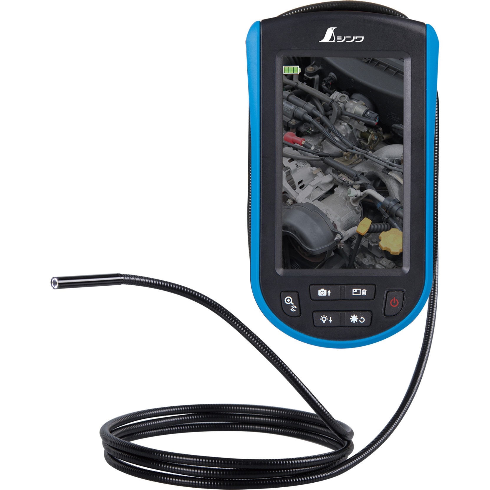 74190 モニタリングスコープ E 3m Φ5.2 ポータブル 4.3インチ液晶 1台 シンワ測定 【通販モノタロウ】 13,305円