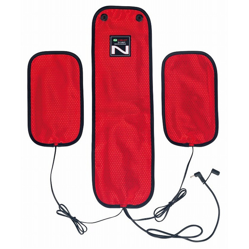 NZ-RHEAT4 ラバー発熱体(背中大1+腹部小2) 1セット NSP 【通販モノタロウ】