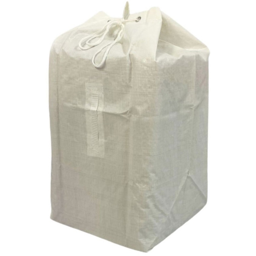 o0208v-50-03 業務用 ランドリーバック 回収袋 ポリカロン製 防水 オリタニ 容量120L ホワイト色  1箱(50枚) o0208v-50-03 43,188円