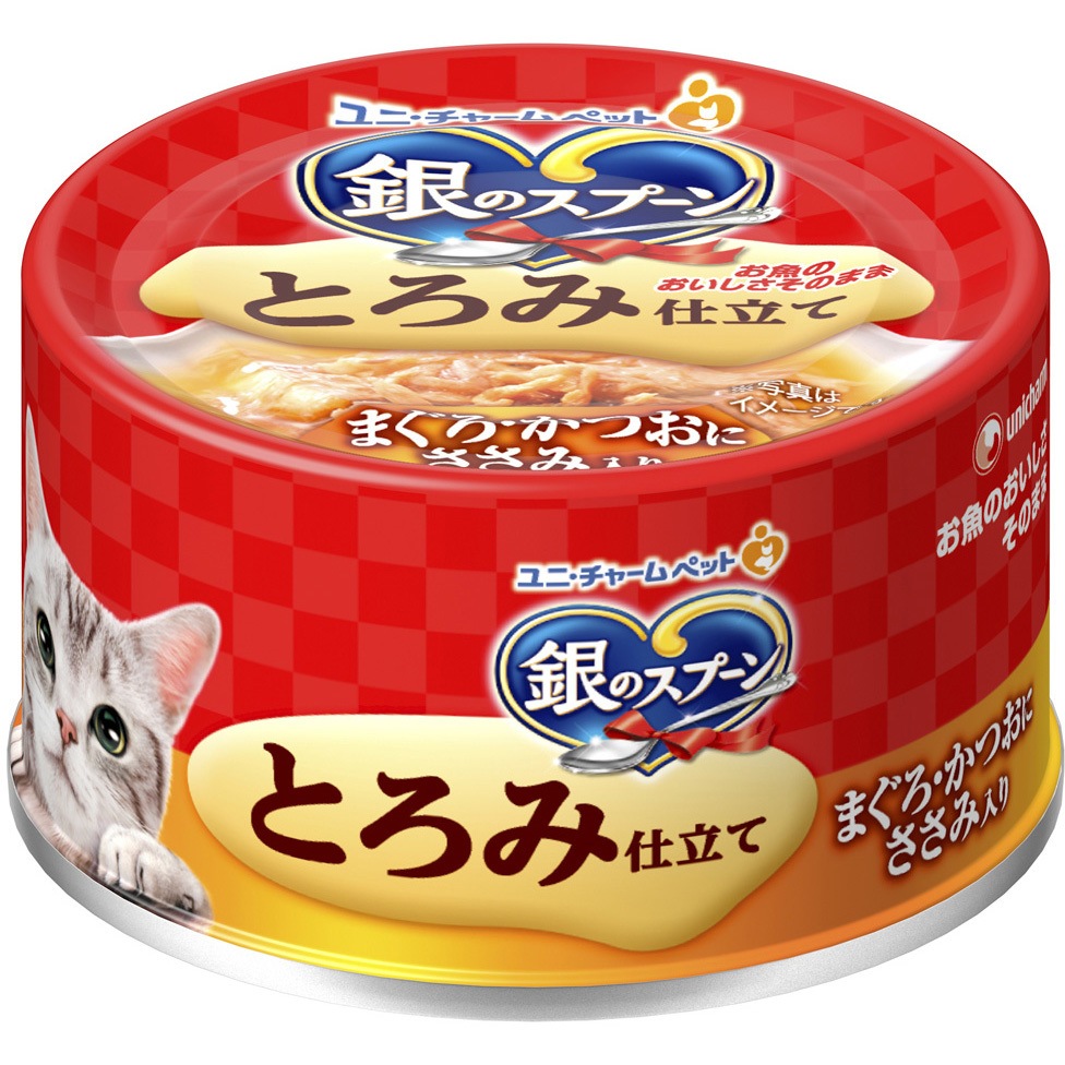 68884 銀のスプーン缶 1個(70g) ユニ・チャーム 【通販モノタロウ】