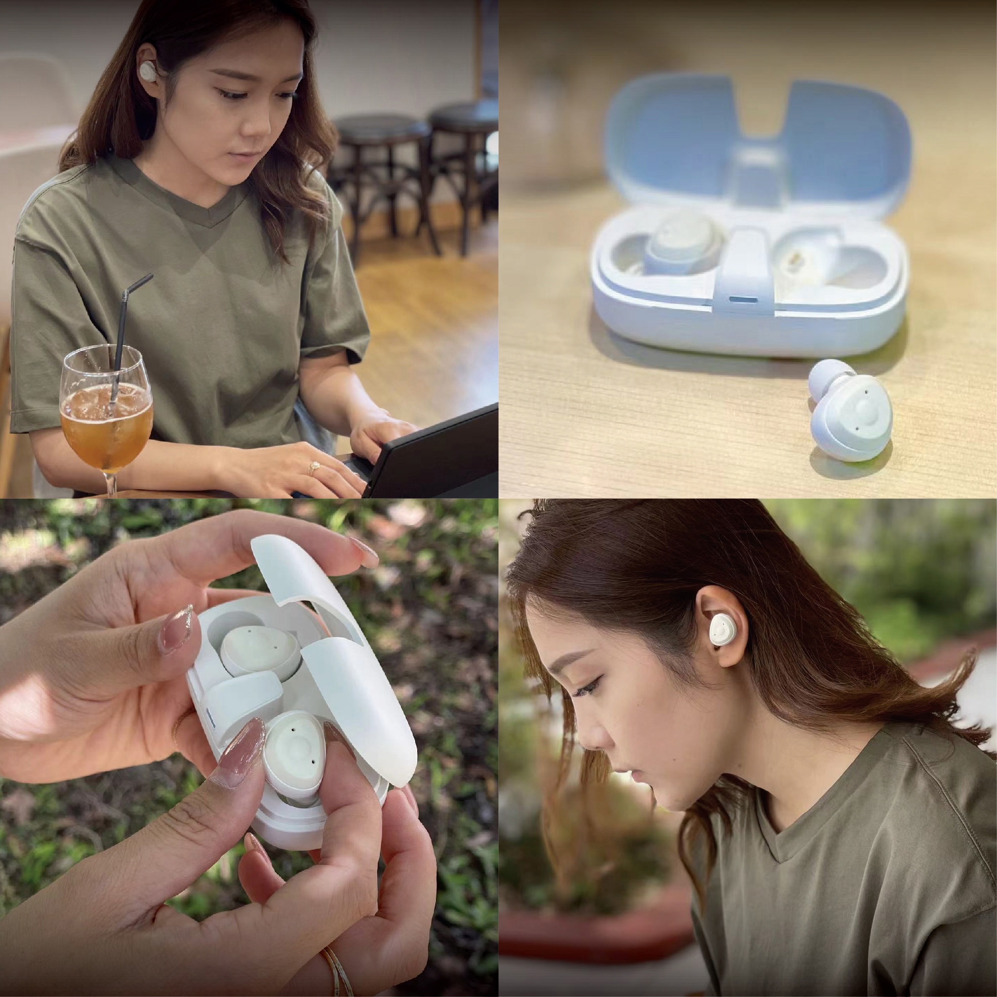 earfredo ワイヤレスイヤホン E1 AIノイズキャンセリング PRODUCTS