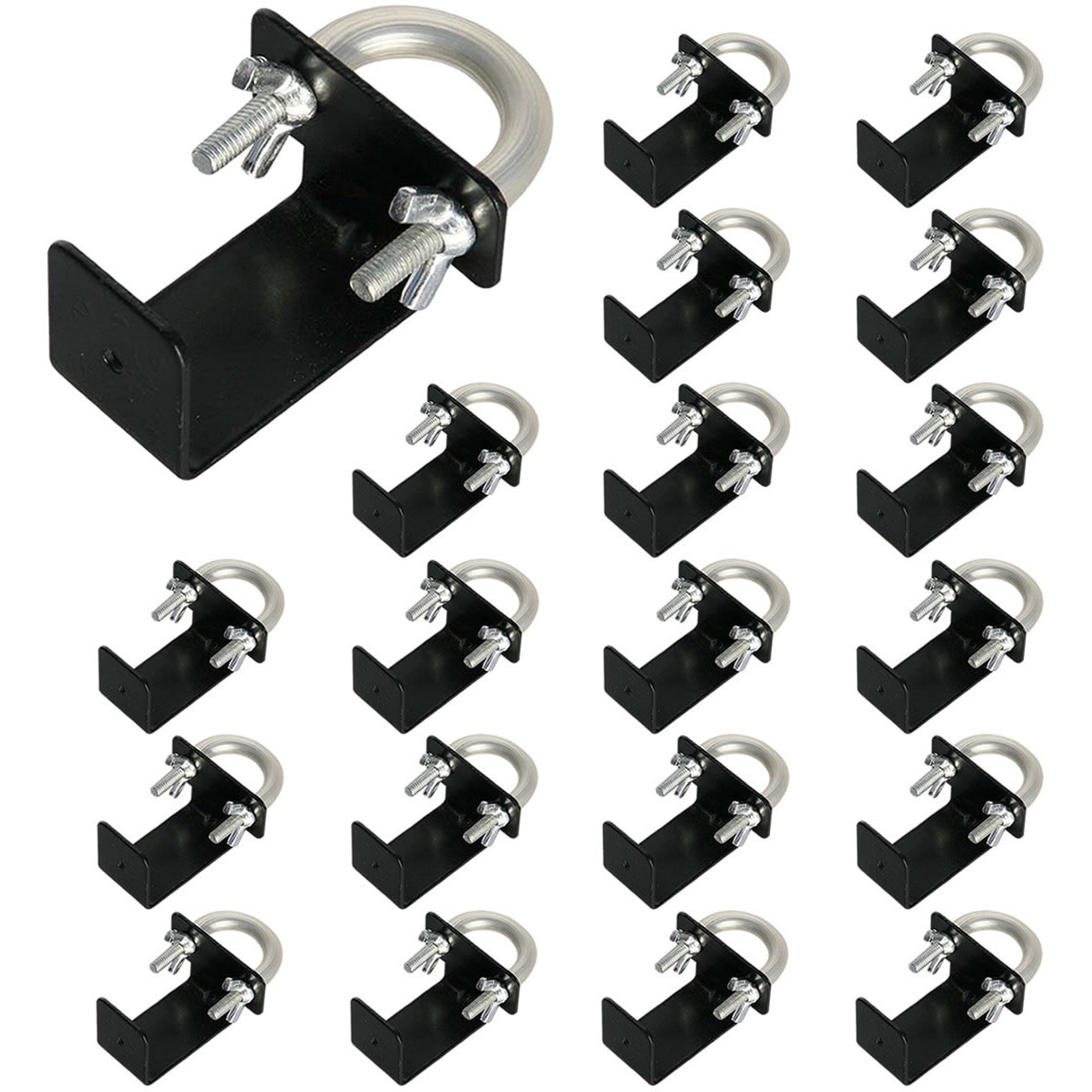 ラティス・フェンス用コーナー連結金具（20個） S-LVCN16-20P ラティス