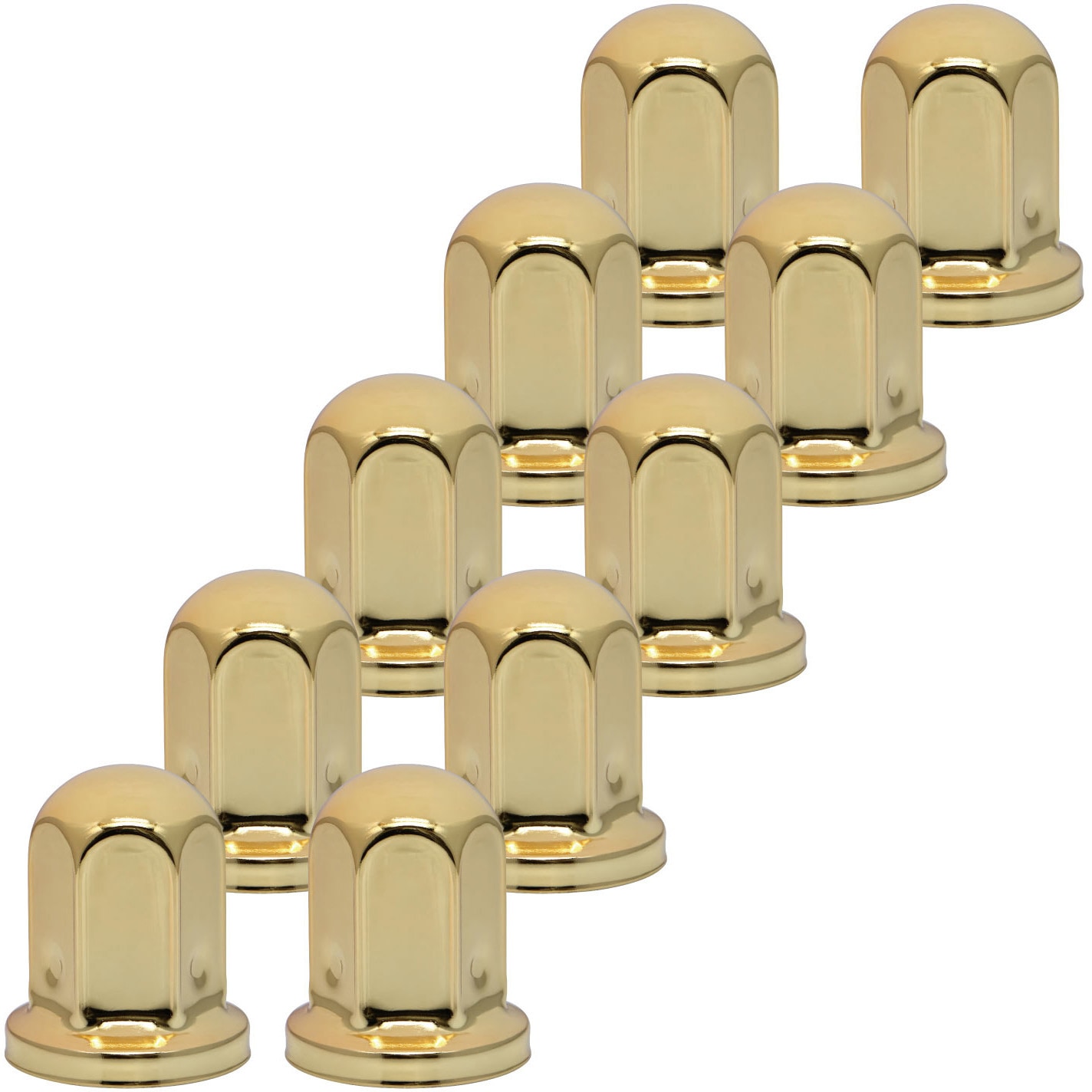 500346 ISO33MMゴールドナットカバー JET INOUE(ジェットイノウエ) 丸