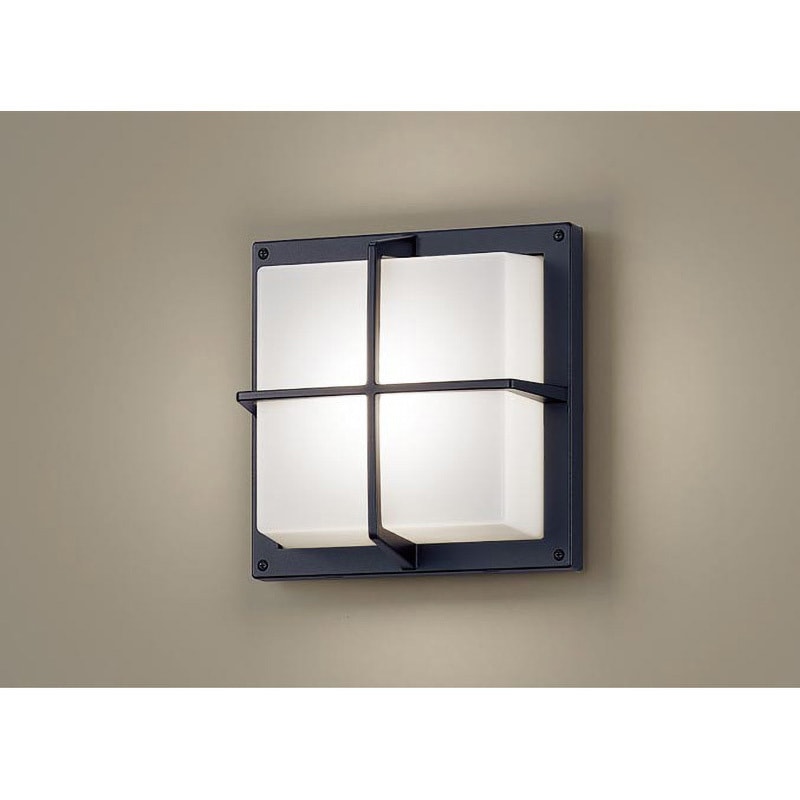 LGW85238B LEDランプ交換型 ブラケット 本体 Panasonic(パナソニック) 100V 防雨型/密閉型 壁面・天井面取付専用 幅250mm高さ250mm  LGW85238B