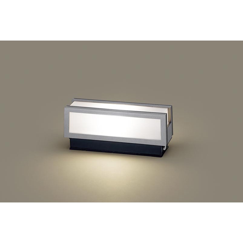 パナソニック(Panasonic) 門柱灯 LGW56009SF シルバーメタリック 本体: 奥行9.6cm 本体: 高さ12.6cm 本体: 幅30.0cm mxn26g8 LGWJ56009SU 門柱灯 Panasonic(パナソニック) LED電球 消費電力