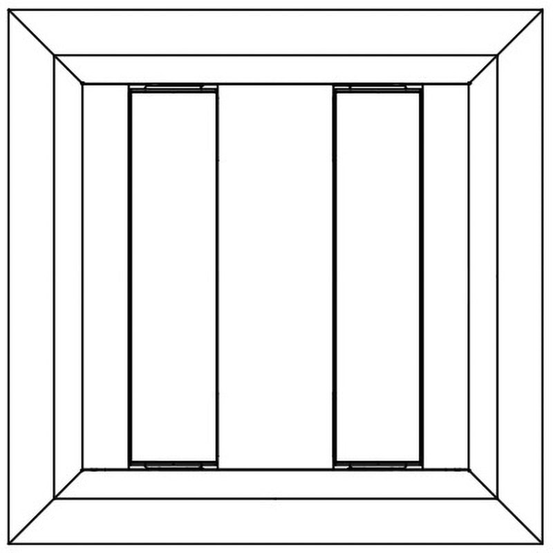 NNFK24363LA9 一体型LEDベースライト スクエアシリーズ スクエア光源タイプ 直付・埋込兼用型 格子タイプ 点灯ユニット 1台 Panasonic(パナソニック) 【通販モノタロウ】
