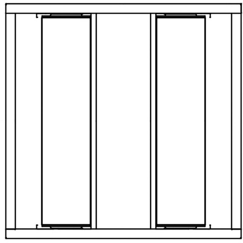 NNFK23462LA9 一体型LEDベースライト スクエアシリーズ スクエア光源タイプ 埋込型 格子タイプ 点灯ユニット【受注生産品】 1台 Panasonic(パナソニック) 【通販モノタロウ】