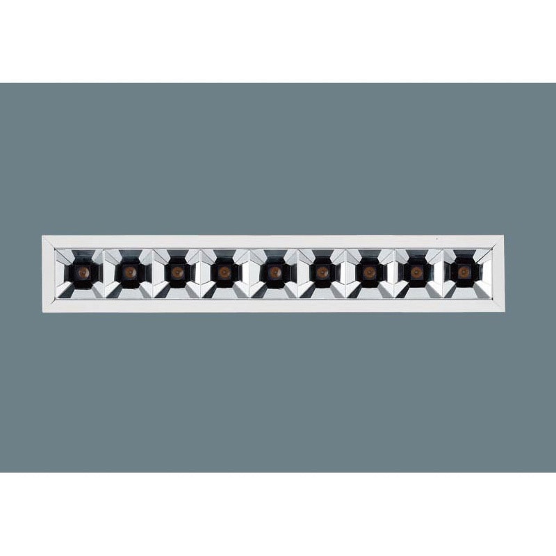 NTN82263 LEDリニアグレアレスダウンライト【受注生産品】 Panasonic(パナソニック) 別売 100・100～242V 3000K 電球色 リニア350(LED×9粒)タイプ 広角(短形配光)  NTN82263