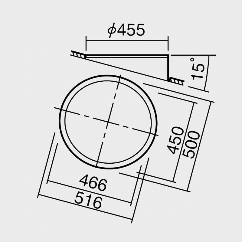 NK09915Z 傾斜天井用枠【受注生産品】 Panasonic(パナソニック