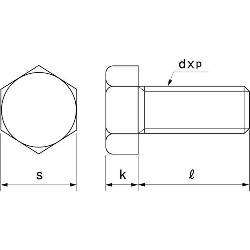 18X50(ホソメ ステンBT(ゼン(B27(P1.0 大阪魂 ねじの呼びd:M18長さ50mm 1個 5,148円