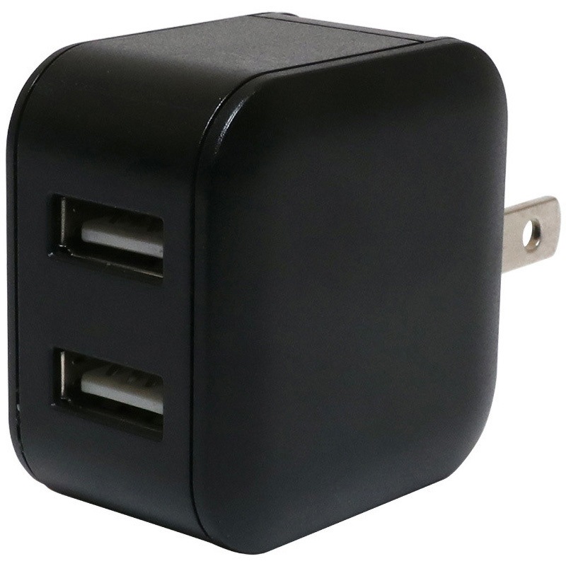 IPA-US03/BK USB-ACアダプタ 2．4A 自動出力制御機能付 1個 MCO 【通販