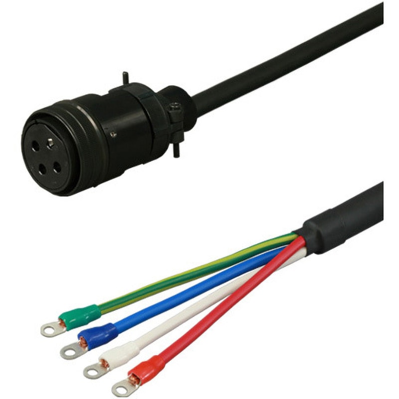 DSVPWYS-UVD621-004 安川電機Σ-V対応主回路ケーブル 直結  可動  JZSP-UVD621相当 ダイヤトレンド 長さ4mモーター(原動機)