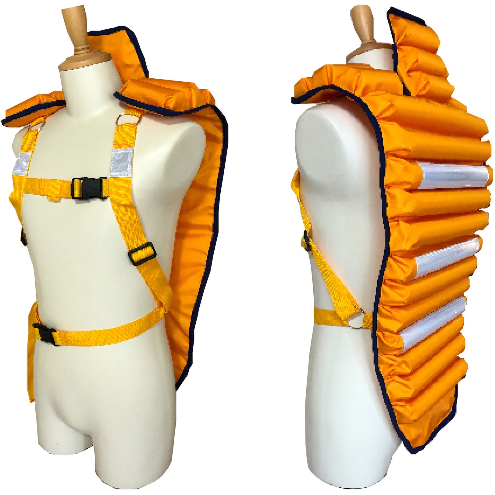 SP-100HT バックプロテクター エスビー工業 オレンジ色