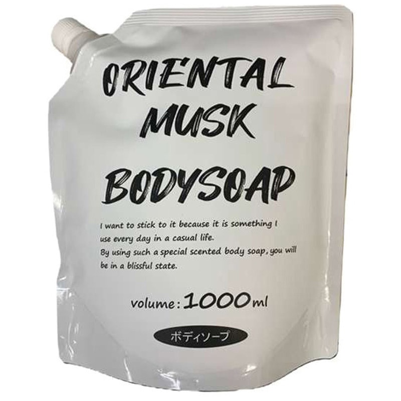 オリエンタルムスクボディソープ ロケット石鹸 詰替え 1個(1000mL