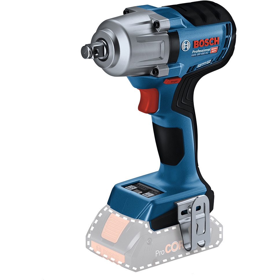 GDS18V-450HCH コードレスインパクトレンチ BOSCH(ボッシュ) 最大締付トルク450N・m 差込角(sq.)12.7 -  【通販モノタロウ】