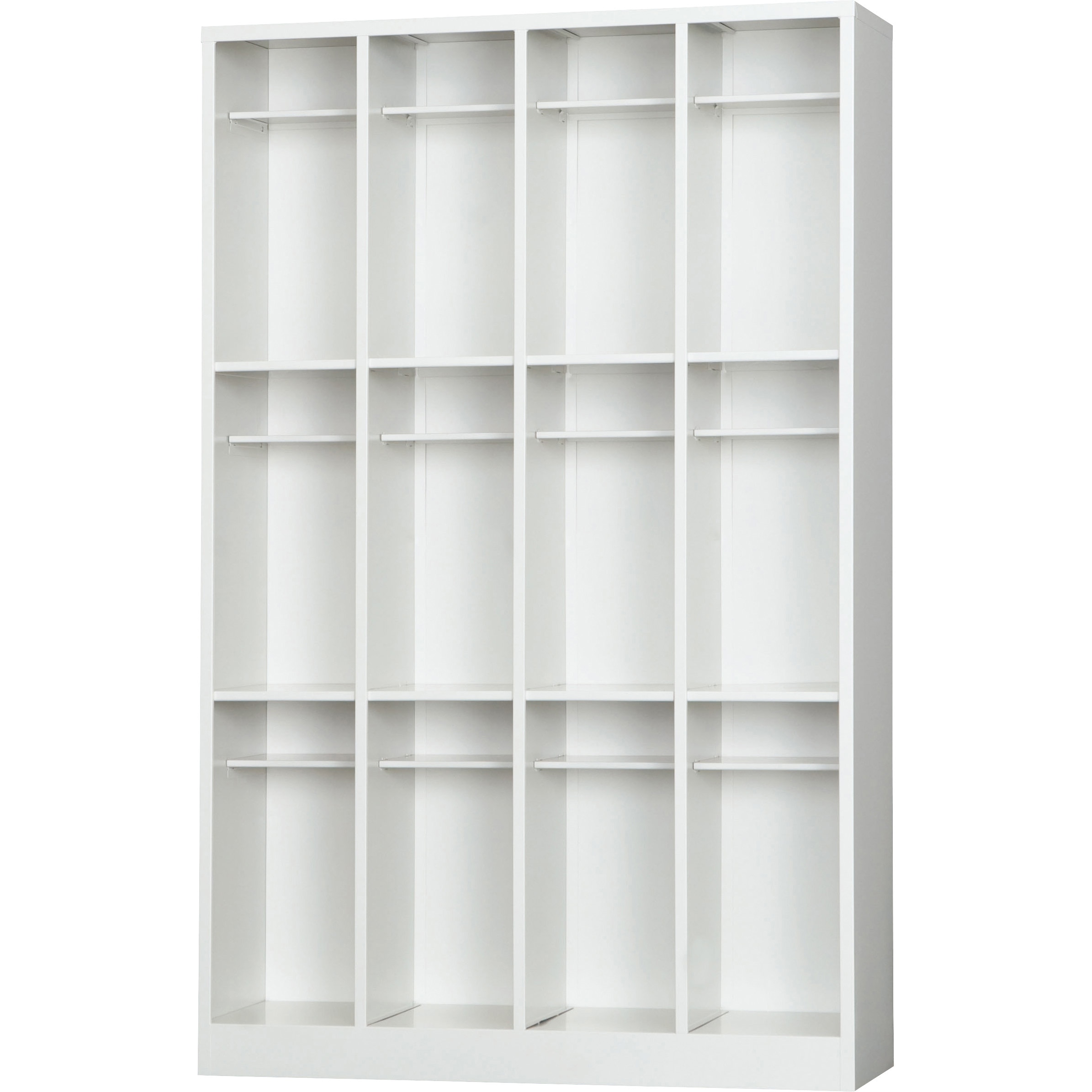 RFSBK-43T オープンシューズボックス 中棚付き ノーブランド 4列3段   RFSBK-43T