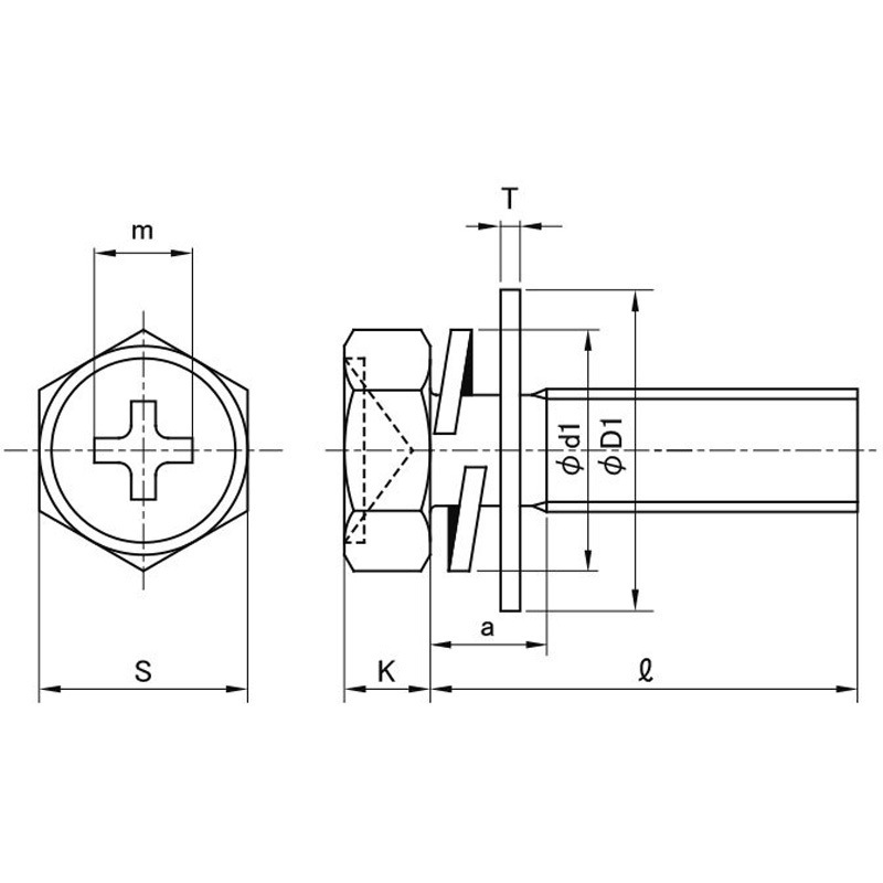 6X16 グリ-ン+アプセットI=3(3カ-W 大阪魂 呼びM6長さ16mm 1個 【通販 