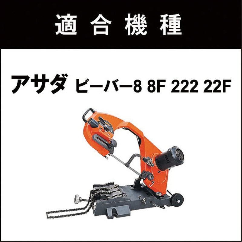 B-CBA1855 バッチリバンドソー替刃 トライアルコーポレーション 14/18山 適合機種ビーバー8/8F/222/22F(アサダ)  幅13mm全長1855mm 1箱(5本) - 【通販モノタロウ】