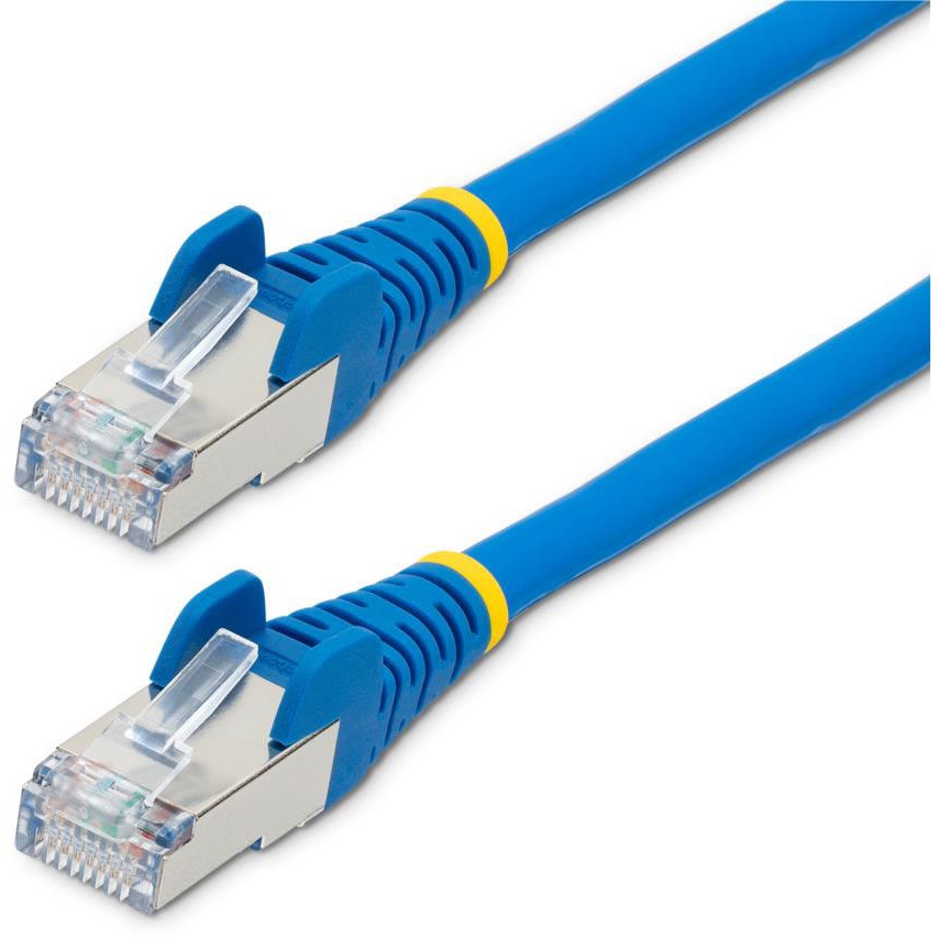 NLBL-750-CAT6A-PATCH カテゴリー6A LANケーブル/LSZH/10GbE 500MHz/100W PoE++/S/FTP/ツメ折防止/CAT6A ハロゲンフリー StarTech.com スタンダード RoHS指令(10物質対応)対応 ブルー色 7.5m 導体サイズ27AWG[mm<sup>2</sup>] 1個