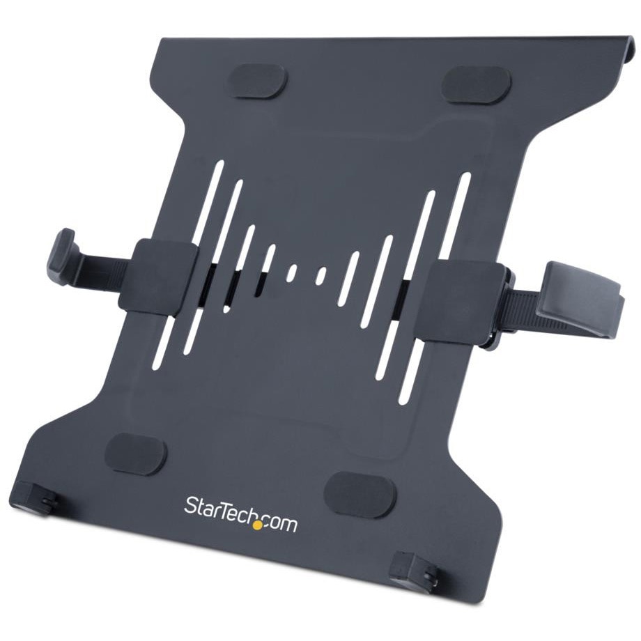 LAPTOP-ARM-TRAY ノートパソコントレイ/VESA対応(75x75 & 100x100)/耐荷重4.5kg/放熱スロット/モニターアーム用ノートPCホルダー/デスクマウントアーム用PC台座 1個 StarTech.com 【通販モノタロウ】