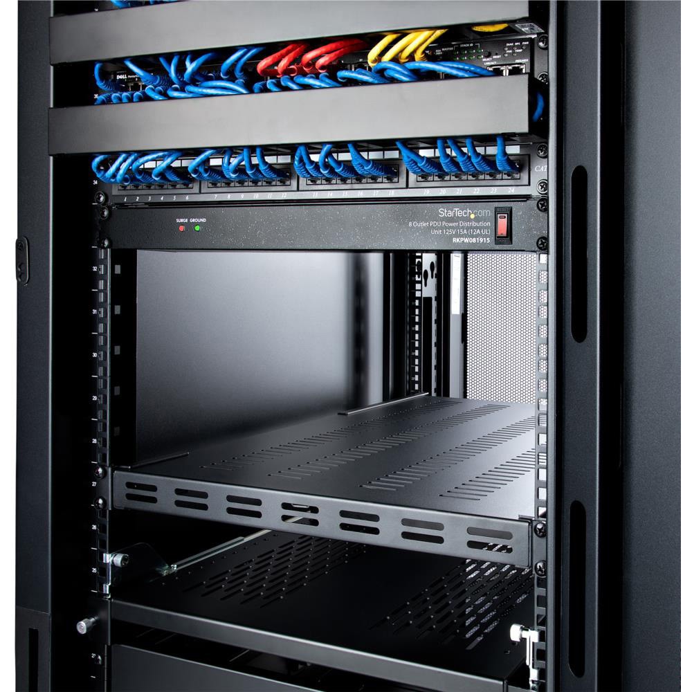 ADJSHELFHDV2 サーバーラック棚板/1U/耐荷重150kg/奥行き700mm/取付