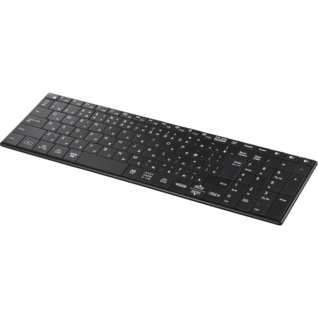 BSKBB320BK Bluetooth5.0対応 コンパクトキーボード ブラック BUFFALO(バッファロー) パンタグラフ キー配列:日本語106キー 無線