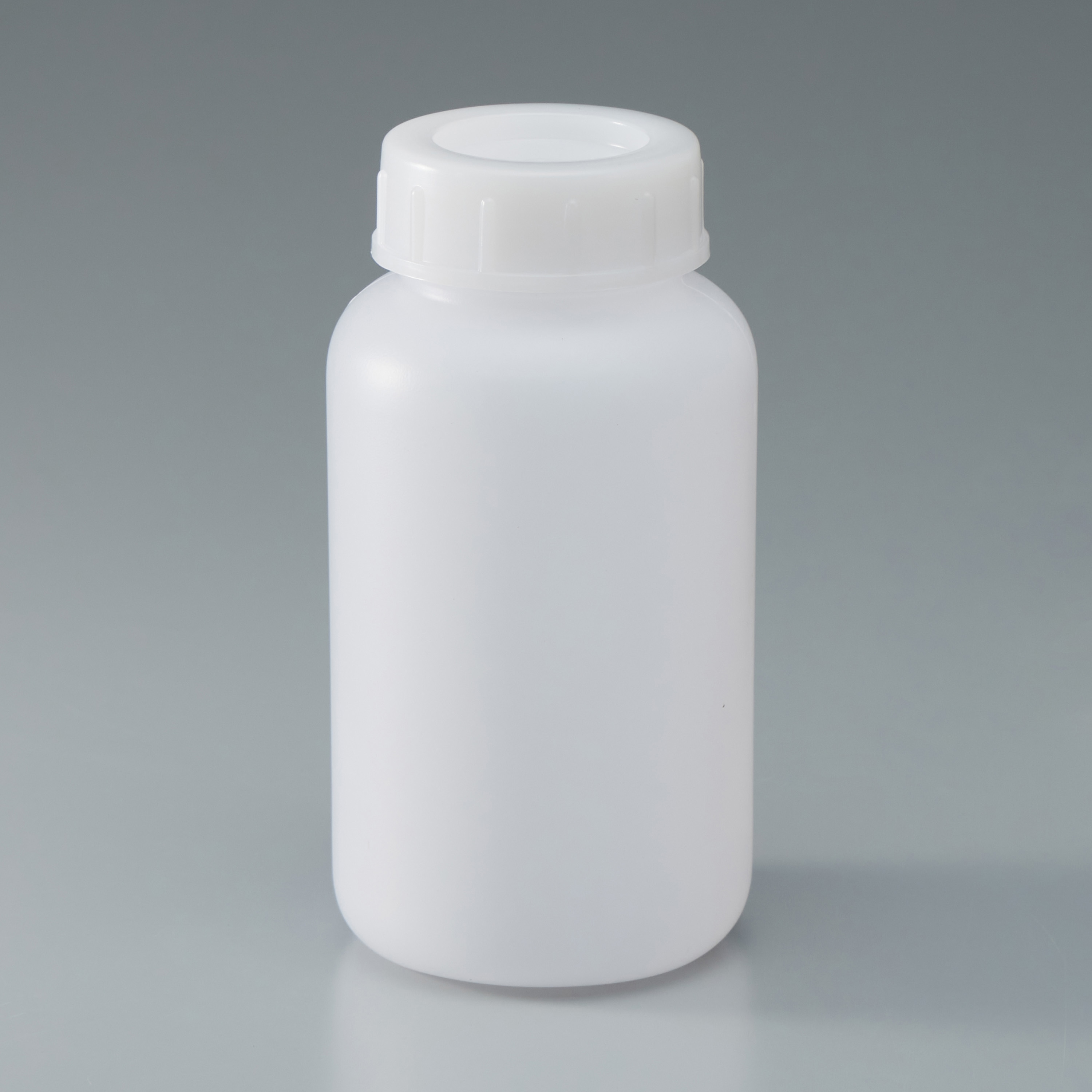 広口瓶 中栓付 モノタロウ 色(フタ)白ガラス・樹脂・金属容器