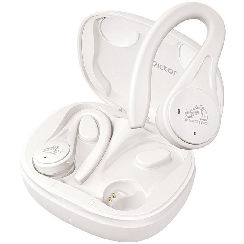 Victor ワイヤレスイヤホン HA-EC2T ホワイト　未使用品 HA-EC25T-W 完全ワイヤレスイヤホン HA-EC25T Victor 接続方式