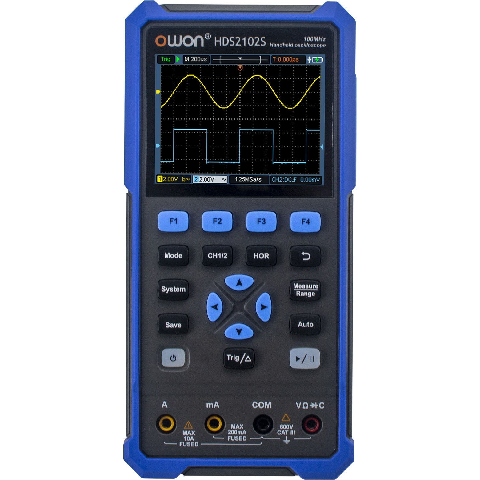 オシロスコープ OWON PDS 5022S OWON製デジタルオシロスコープ PDS5022を買ってみた。