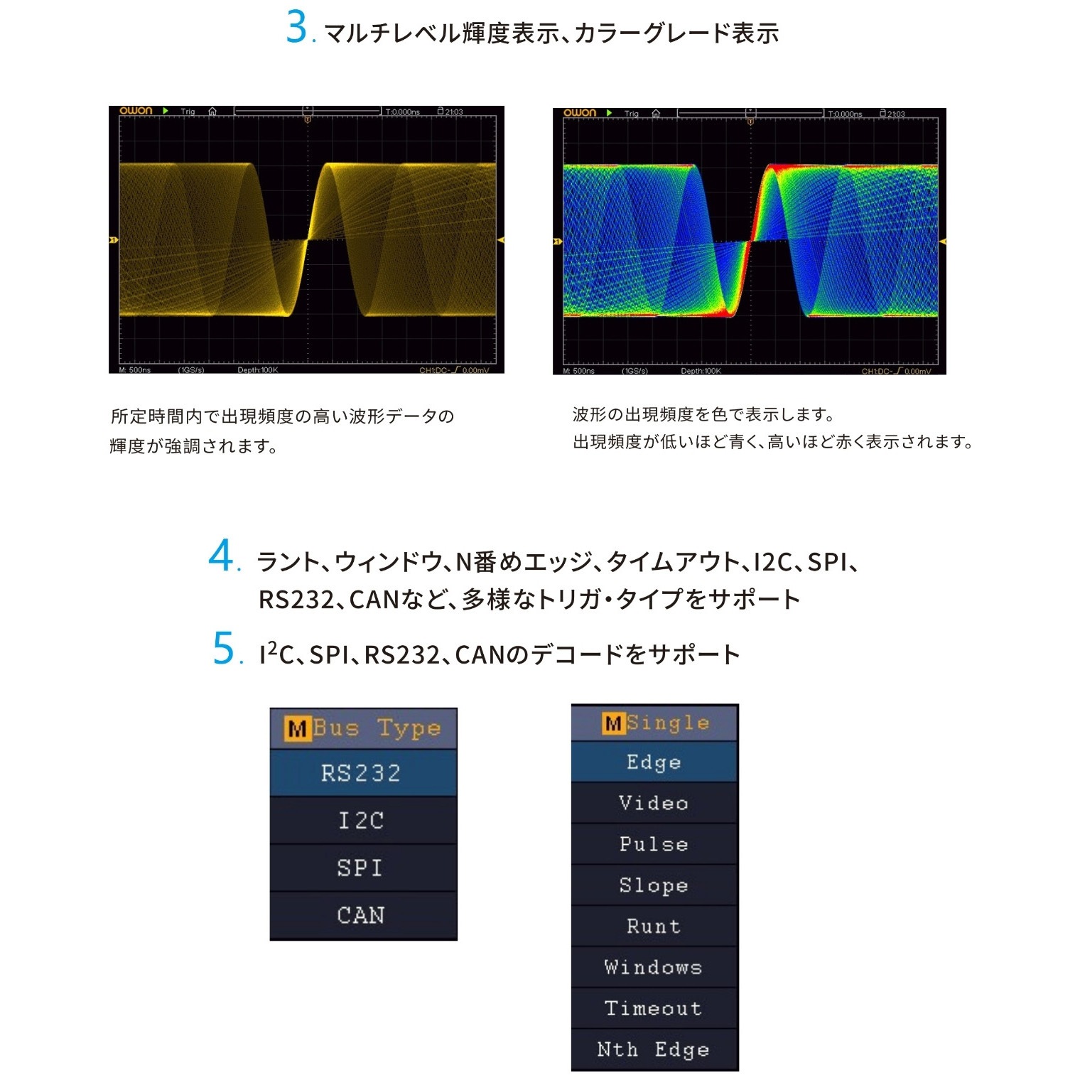 XDS3104E デジタル・オシロスコープ XDS3000シリーズ (60MHz～200MHz