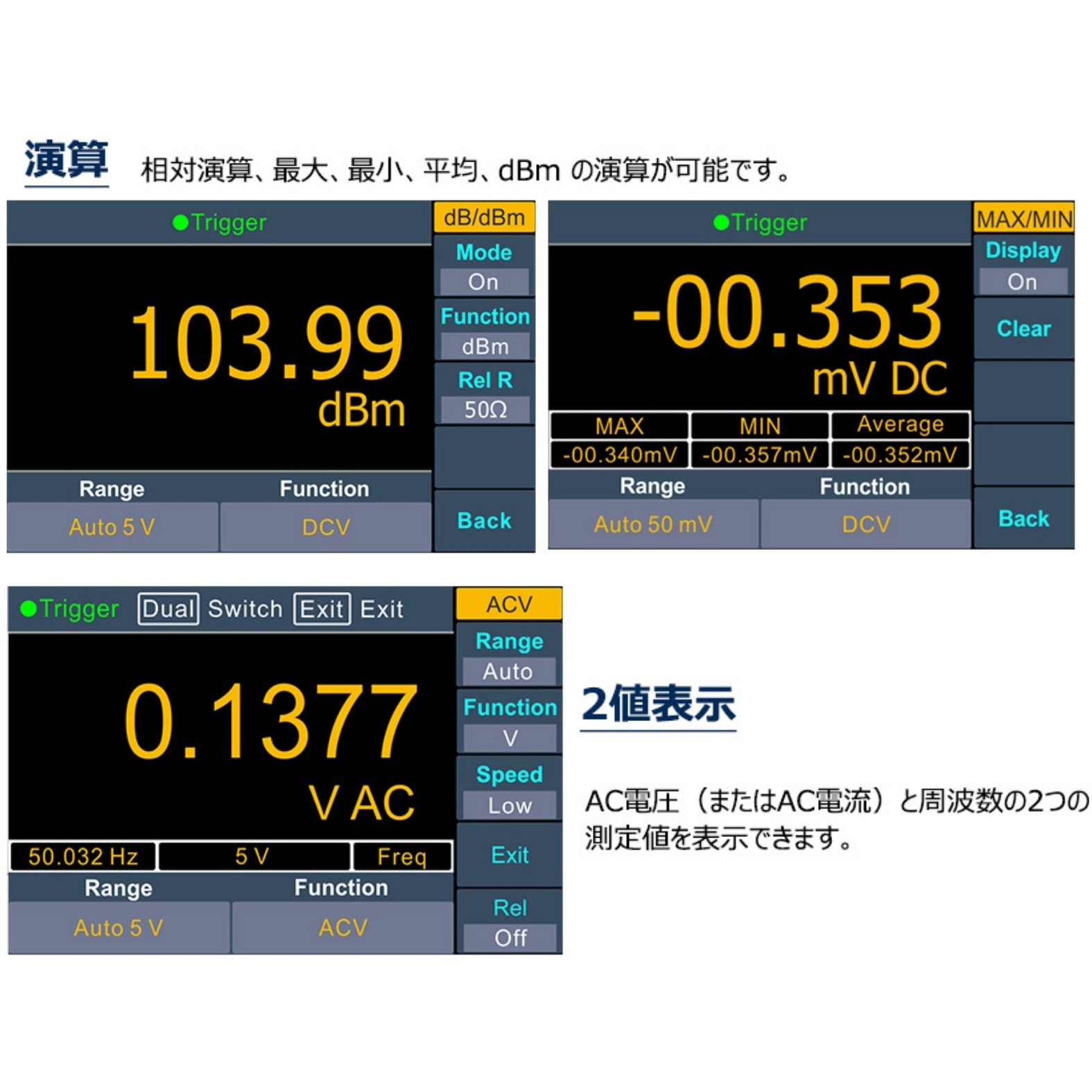 XDM1241 ベンチトップ・マルチメーター XDM1000シリーズ (4½桁 