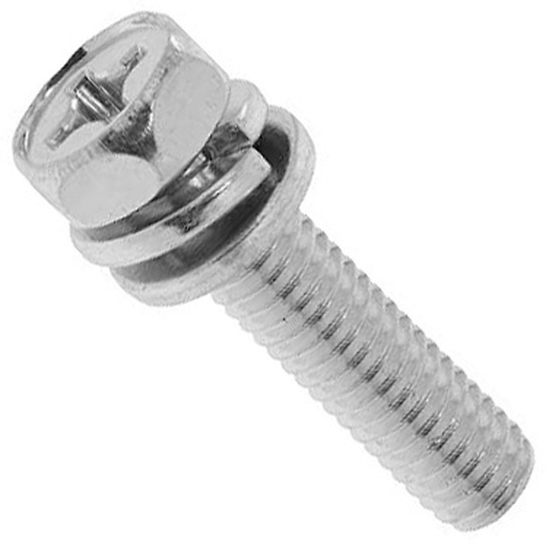 6X15 ダクロ(+)アプセットI=4 大阪魂 十字穴番号3 呼びM6長さ15mm 1個