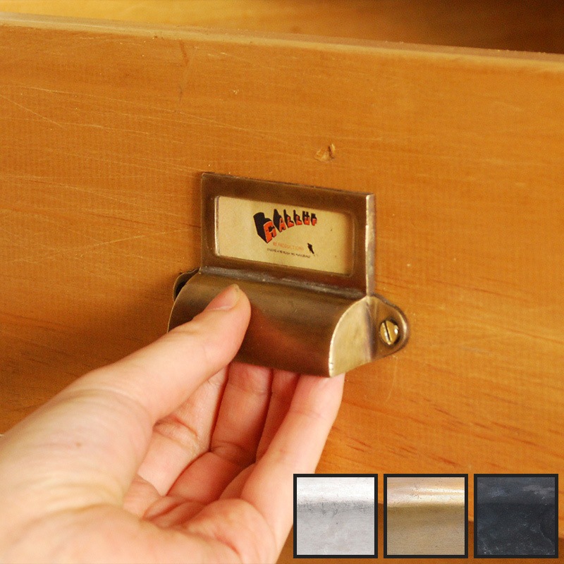 30075052604 GALLUP(ギャラップ) Brass Products カードホルダー ビン プル 4個セット #Silver 7505-26 1セット Brass Products(ブラス・プロダクツ) 【通販モノタロウ】 5,038円