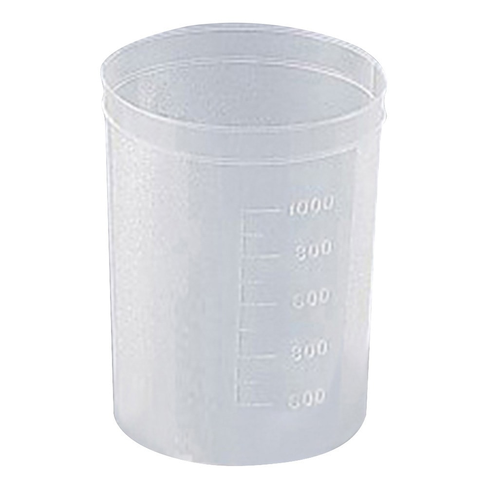 B-1000C ディスポカップ ブロー成型 アズワン 1000mL  1箱(100個)