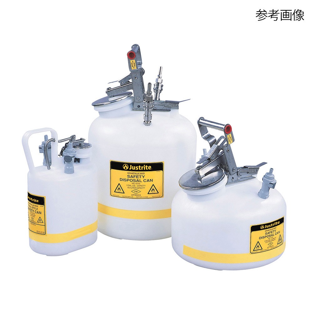 12160 HPLC用廃液回収容器 JUSTRITE 4L 【通販モノタロウ】