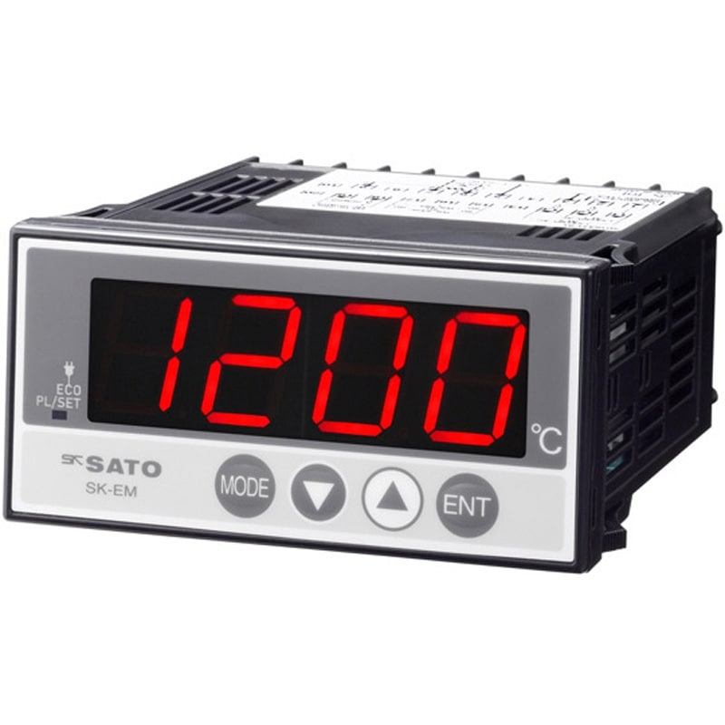SK-EM-20 温度表示器 1台 佐藤計量器製作所 【通販モノタロウ】