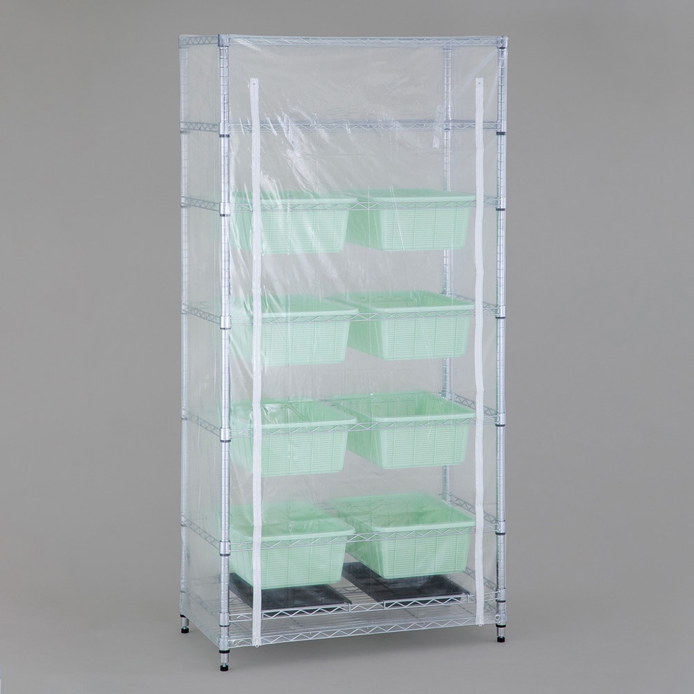 器具乾燥ラック 本体セット アズワン 寸法900×450×1800mm