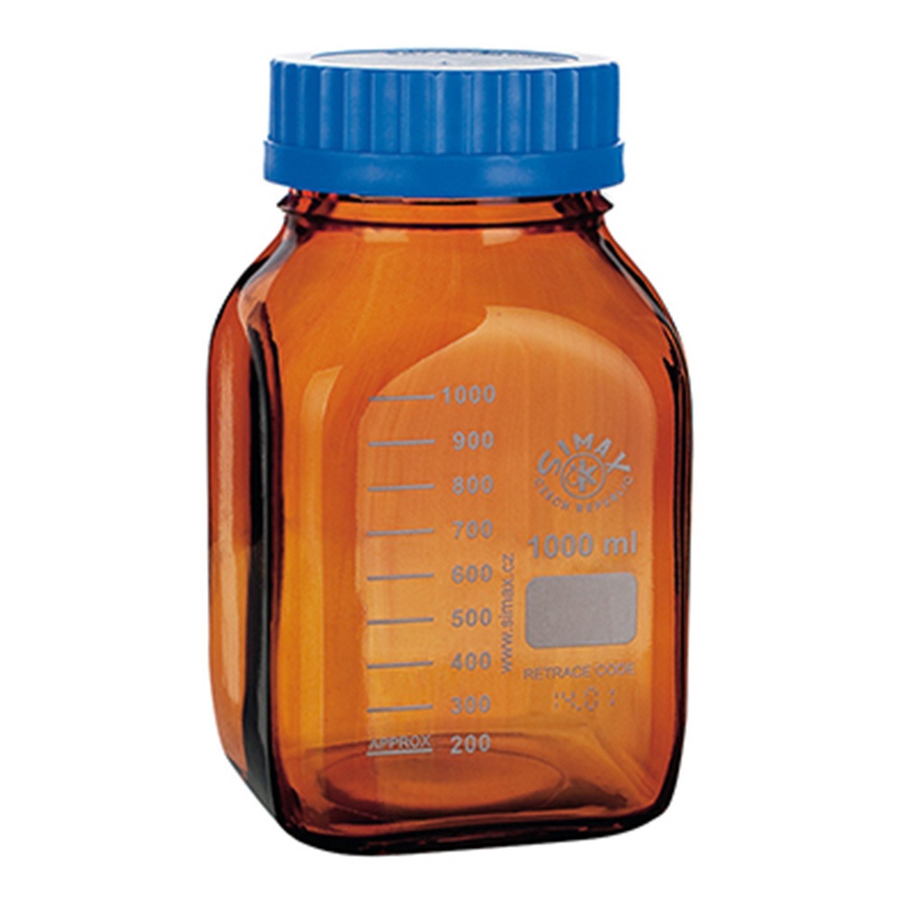 2080M/H1000 広口メディウム瓶 2080Mシリーズ アズワン 1000mL 遮光  1個