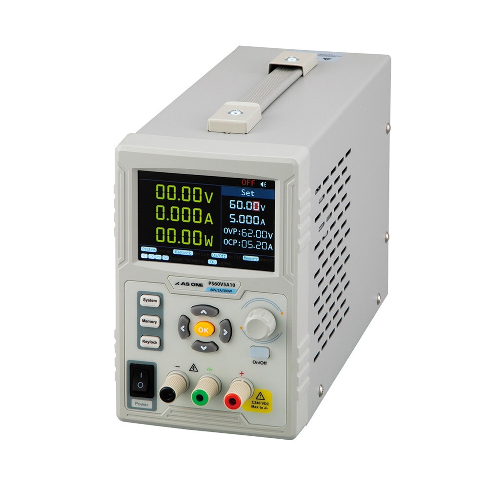 PS60V5A10 直流安定化電源 PSシリーズ アズワン 0～60V