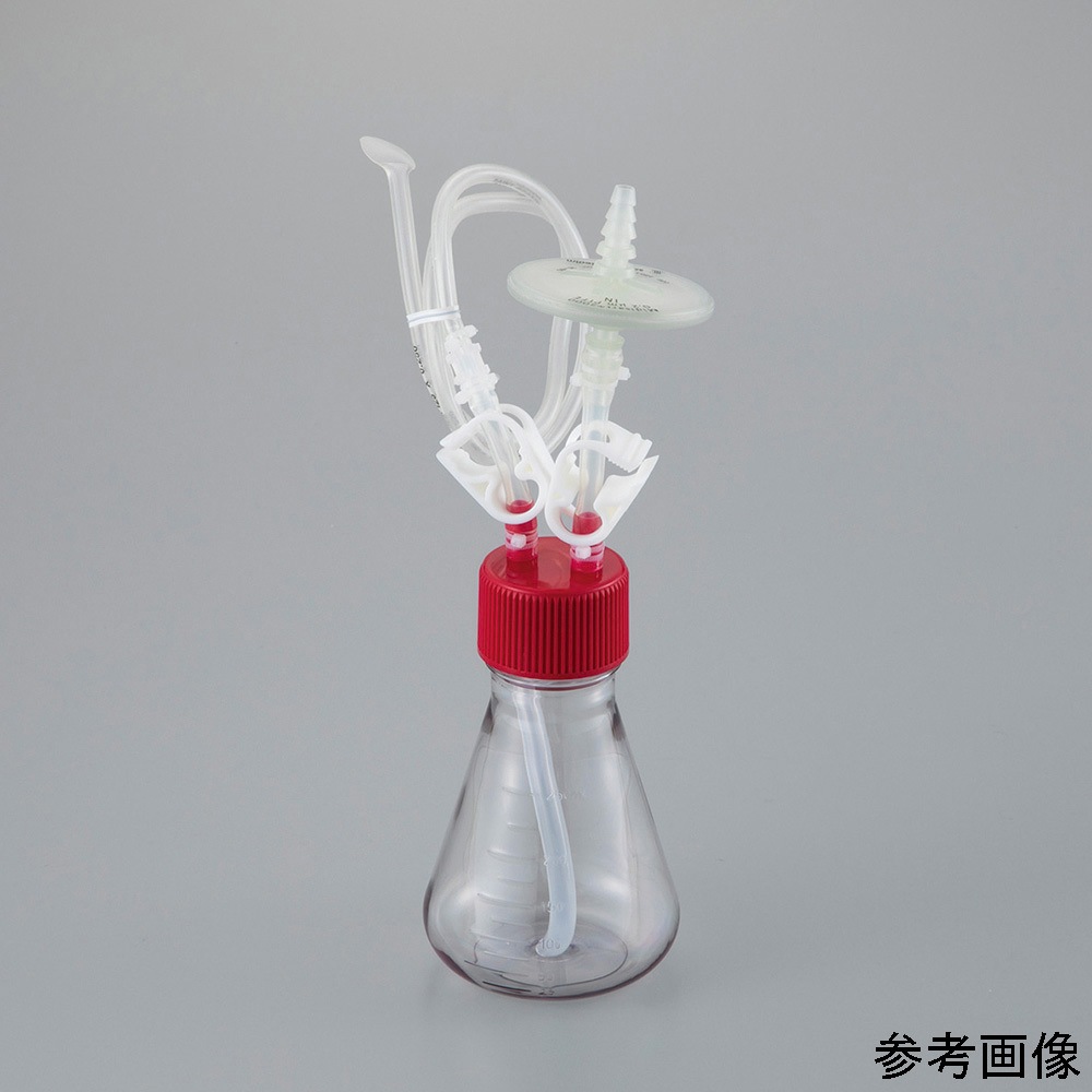 CC036250-A2 培養三角フラスコクローズドシステム 滅菌済 CCシリーズ アズワン 容量250mL  1箱(6個) CC036250-A2