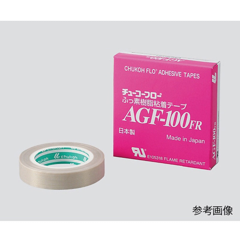AGF-100 FR フッ素樹脂ガラスクロス粘着テープ AGF-100 1巻 中興化成工業 【通販モノタロウ】 8,498円