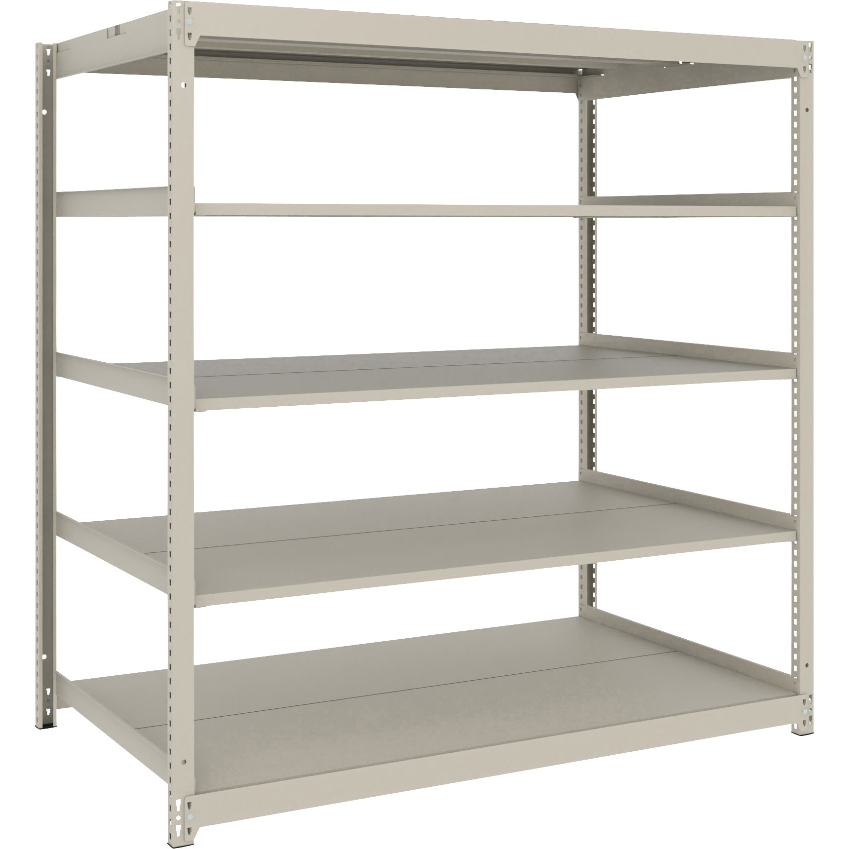 UL-5565 スチールラック 薄型ラック(耐荷重100Kg) 単体 TRUSCO ネオグレー色 5段 高さ1505mm奥行595mm  UL-5565