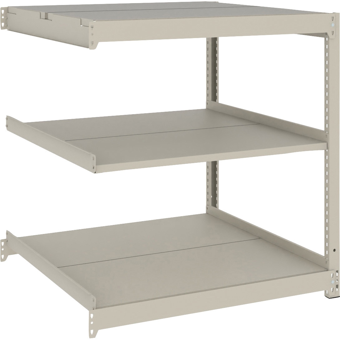 UL-3363B 薄型ラックUL型軽量ボルトレス棚 連結 TRUSCO ネオグレー色 荷重100kg/段 3段 高さ905mm  UL-3363B