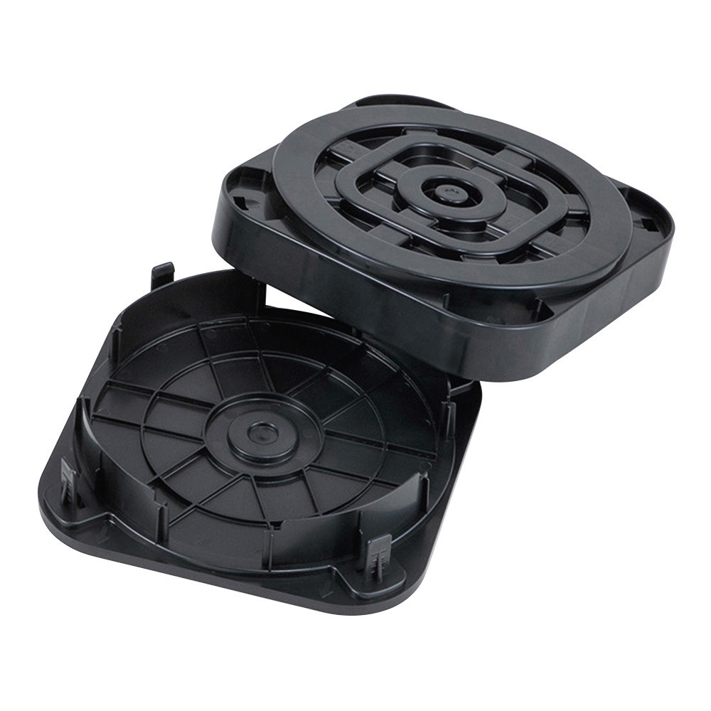SL-HWRS8 ウェハーシッパー ウェハーリングセットタイプ・帯電防止 SLシリーズ セレン 寸法326×326×66mm 1個 SL-HWRS8
