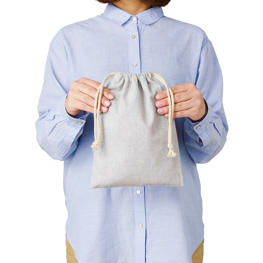 TR-1231-034 シャンブリック巾着(M) 1セット(25枚) MARKLESS STYLE