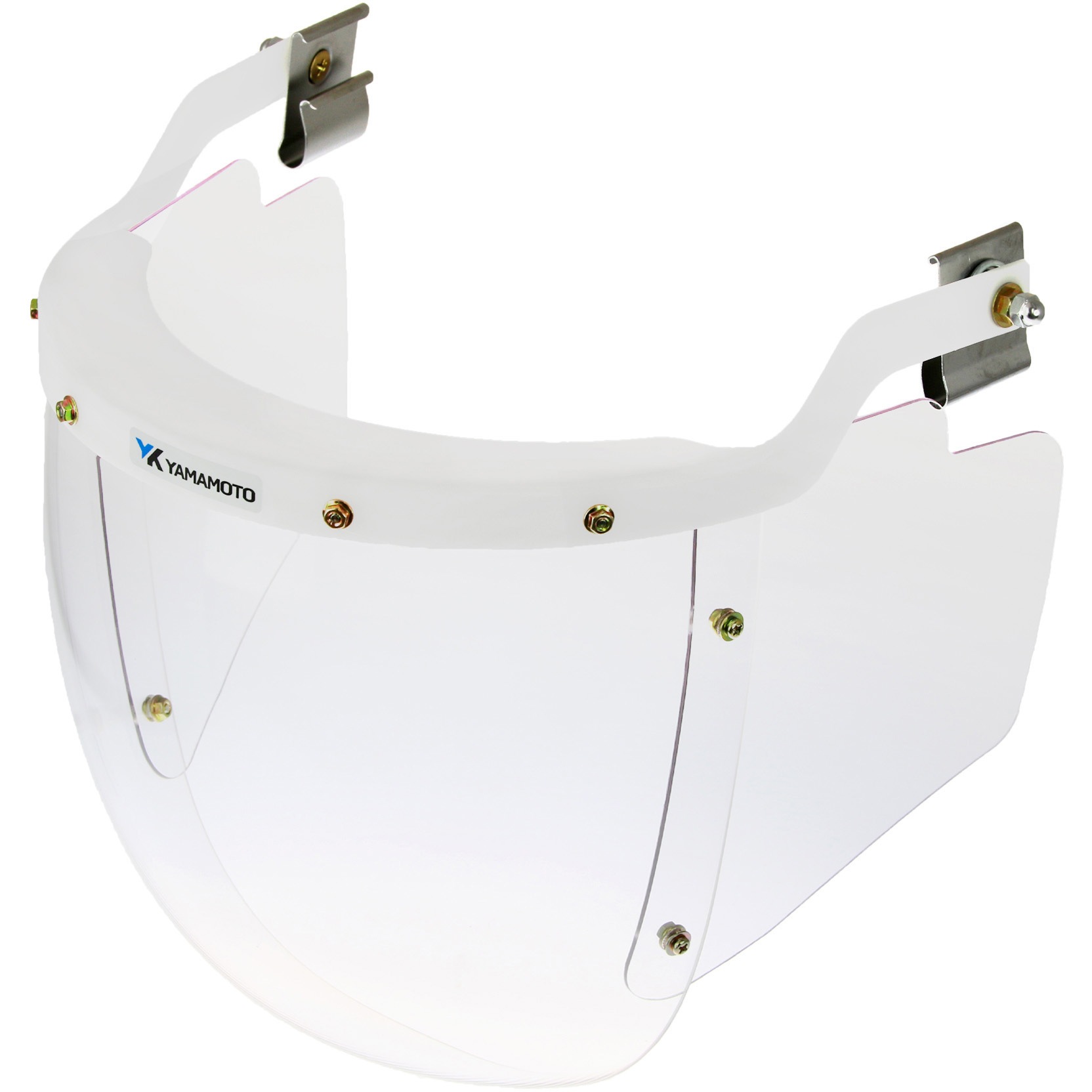 YFT-304 YFT-304 ひさし・サイド付防災面バブルタイプ 山本光学 クリア