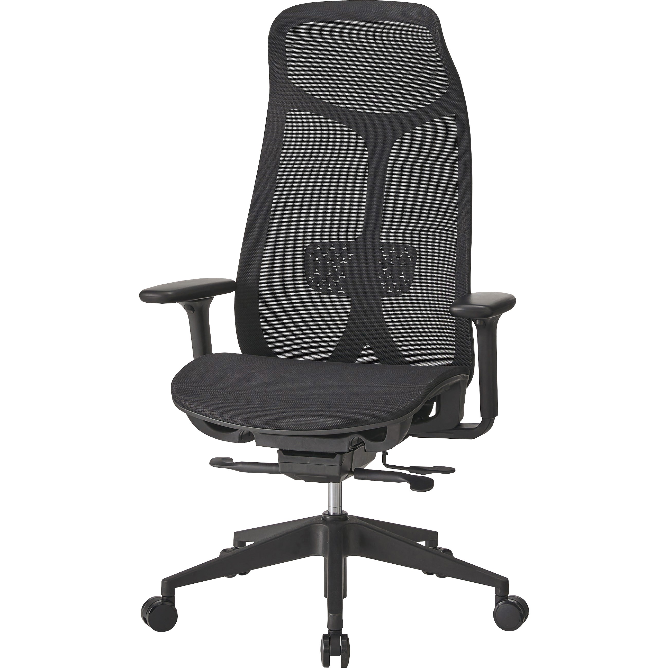 EBC-156BK オフィスチェア 井上金庫販売 ブラック色 EBC-156BK 【通販 