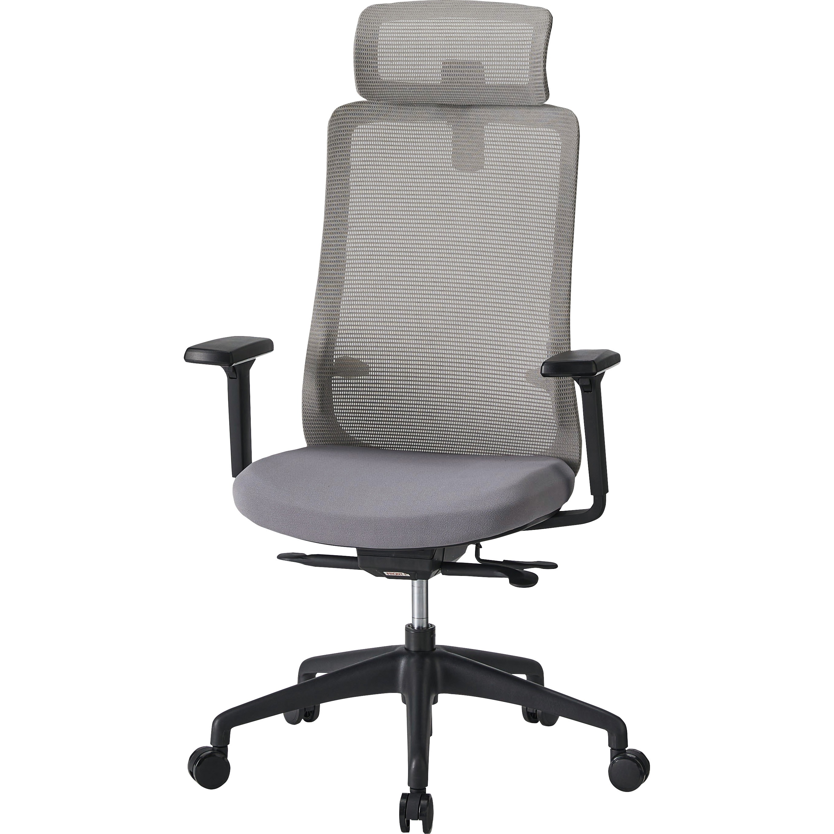 MBS-155GL オフィスチェア 井上金庫販売 グレー色   MBS-155GL